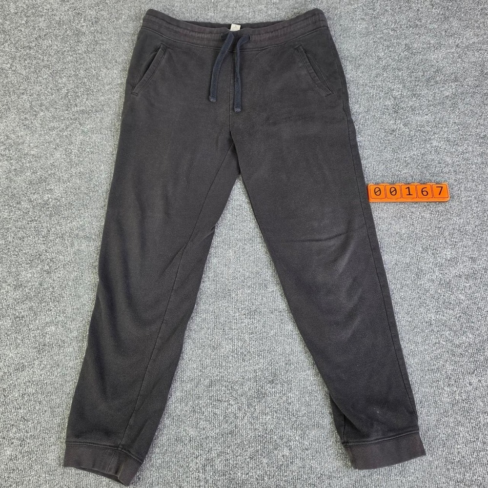 Express Black Cotton & Polyester Sweatpants with pockets Size M